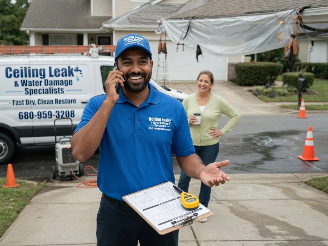 Ceiling Leak Cleanup Powhatan, VA FAQs