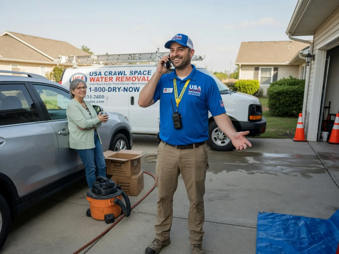 Crawl Space Water Removal Powhatan, VA FAQs